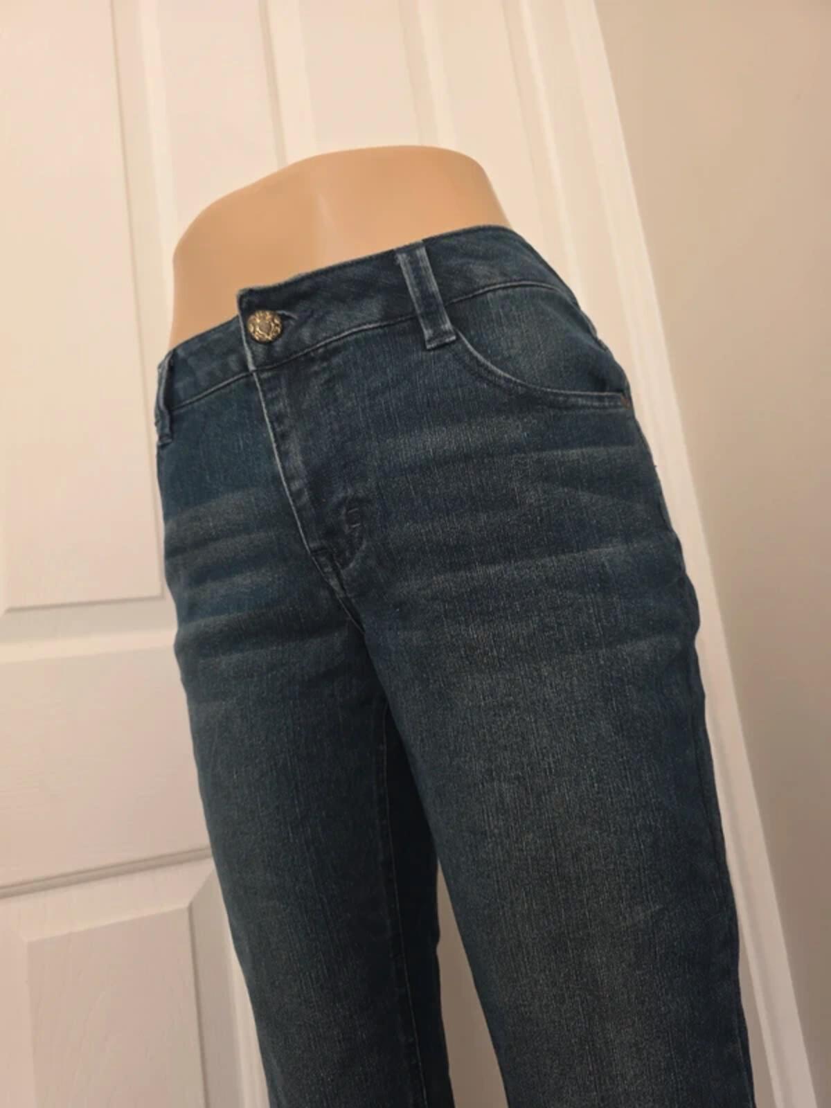 Style & Co Mid Rise Straight Vintage Y2K Jeans UK Size 10 Petite