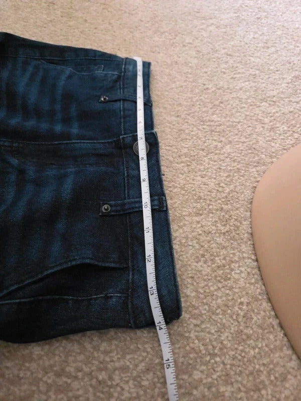 Time and Tru Vintage Y2K Mid Rise Bootcut Cargo Jeans UK Size 8