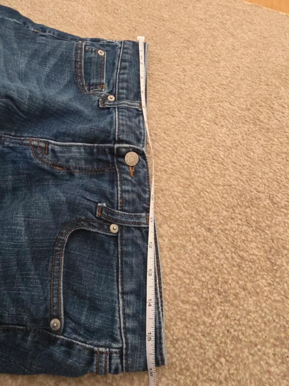 Vintage Y2K Banana Republic Low Rise Bootcut Jeans UK Size 8 Petite