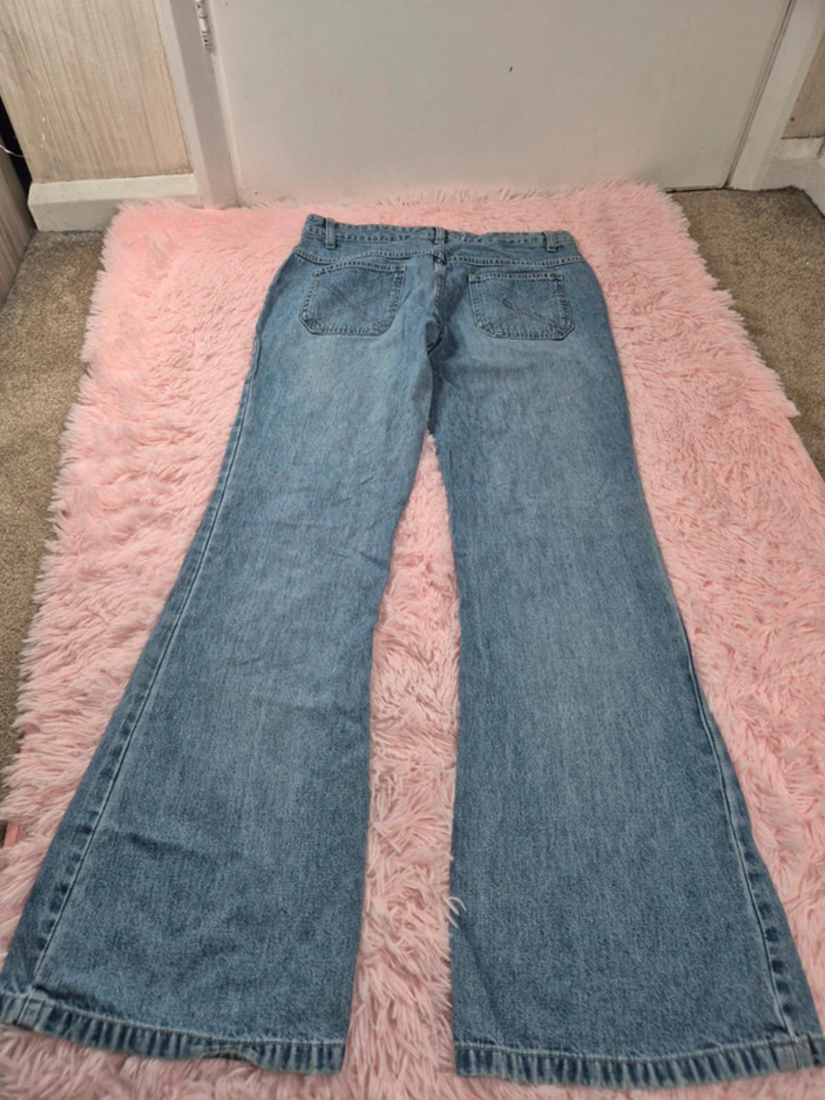 Vintage Y2K Old Navy Mid Rise Bootcut Jeans UK Size 12