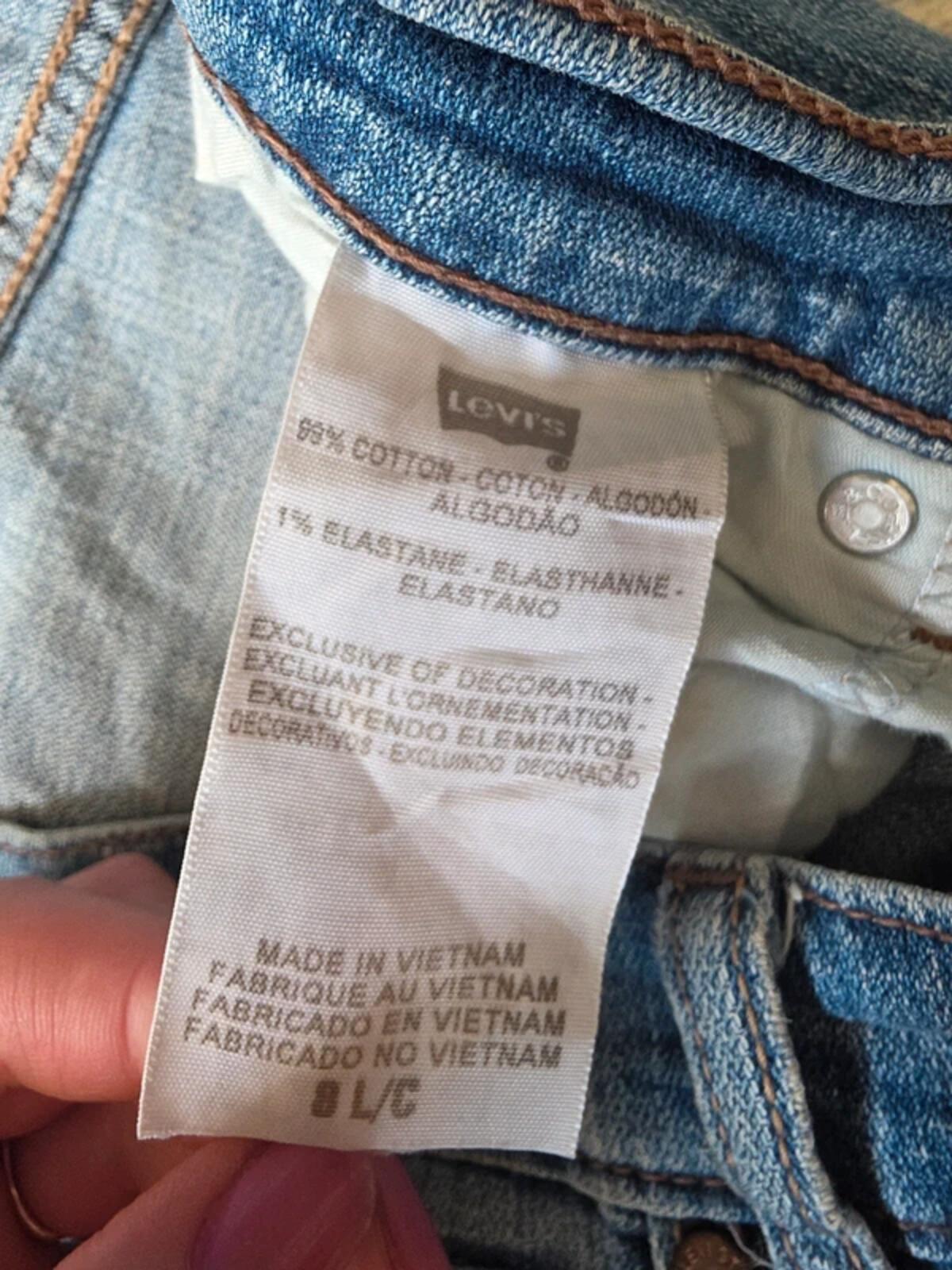 Levi's 515 Mid Rise Bootcut Jeans UK Size 10 Very Tall