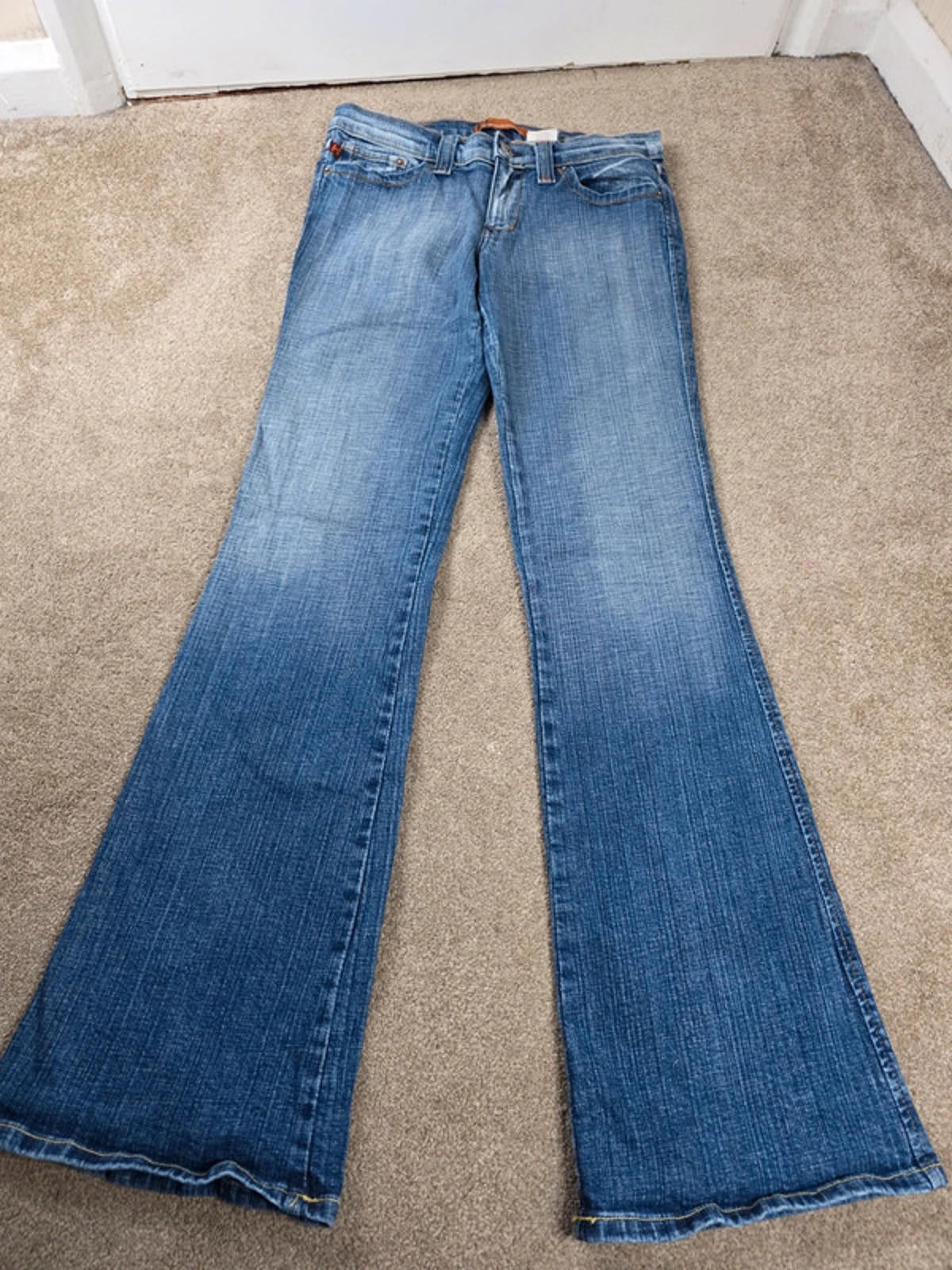 Vintage Y2K Hammer Mid Rise Bootcut Jeans UK Size 10