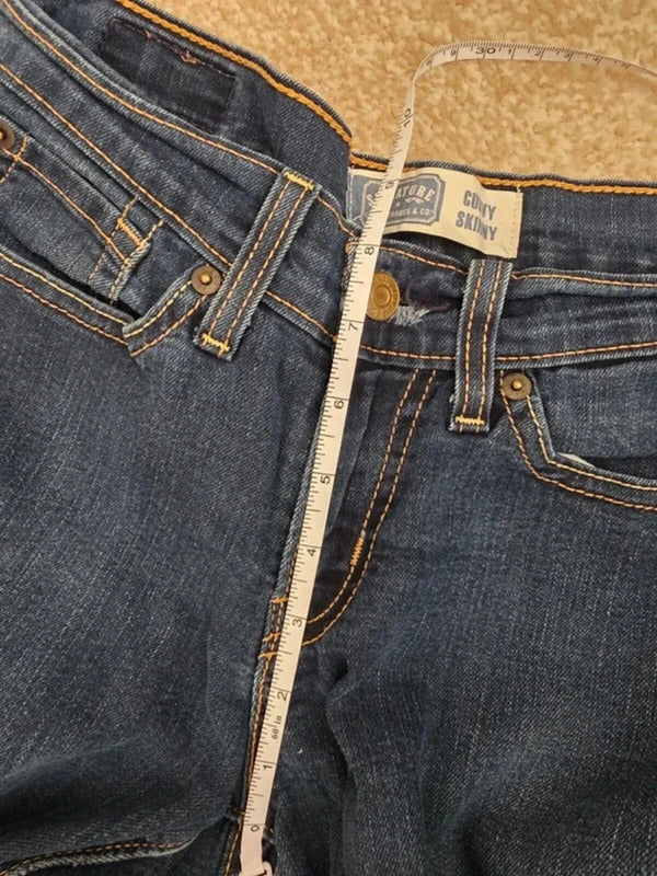 Levi’s Skinny Curvy Vintage Y2K Jeans UK Size 8/10 Petite