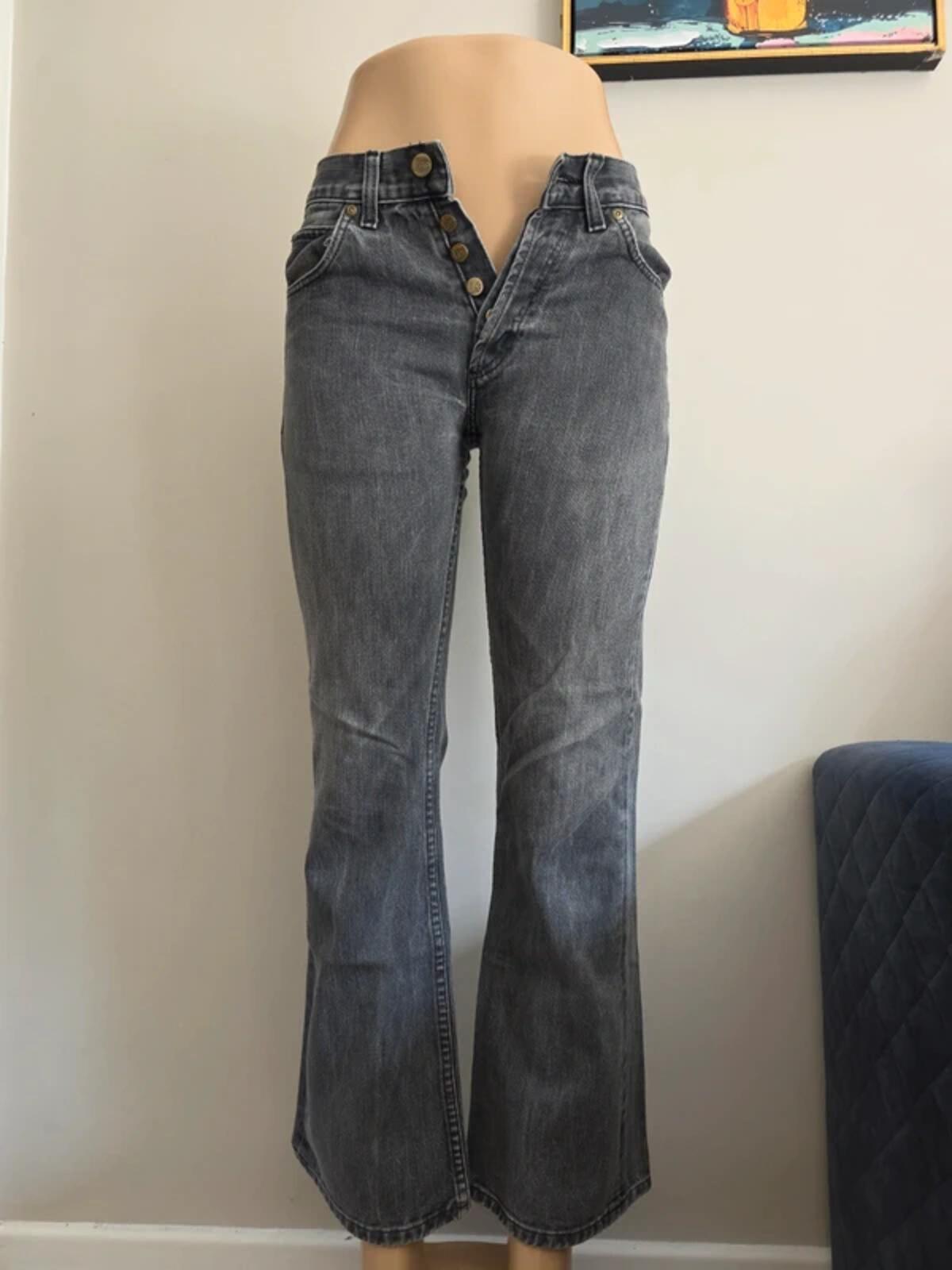 Lee Mid Rise Bootcut Vintage Y2K Jeans UK Size 6/8