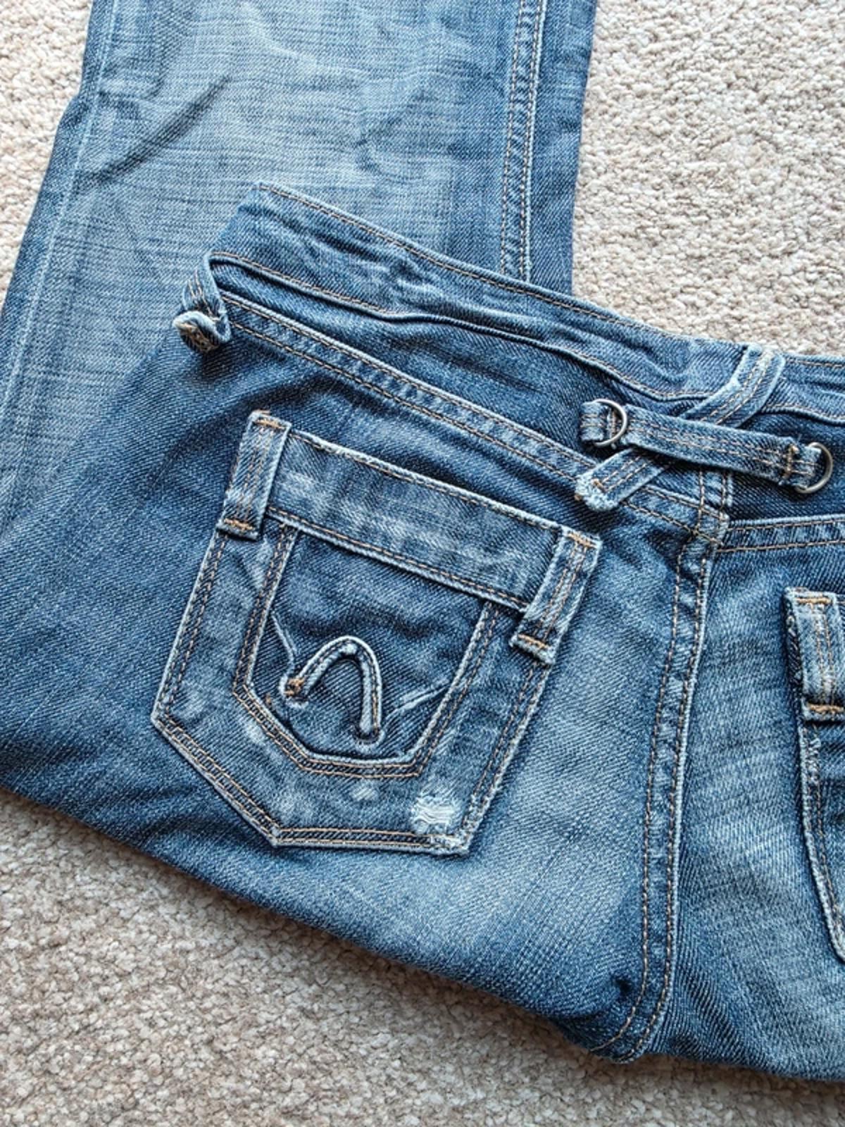 Vintage Y2K LTC Mid Rise Straight Leg Jeans UK Size 8/10
