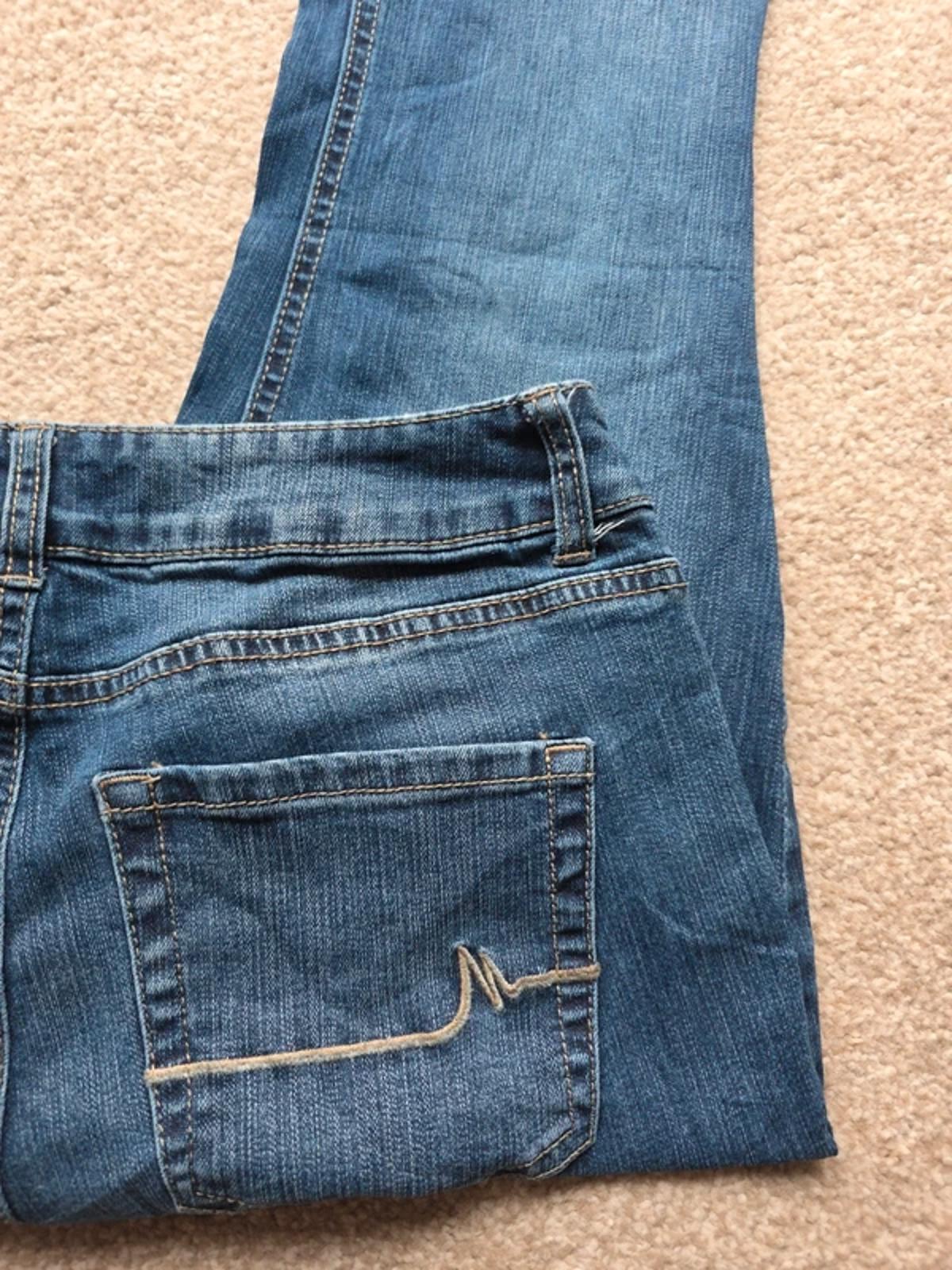 Vintage Y2K M Jeans by Maurices Mid Rise Bootcut Jeans UK Size 10