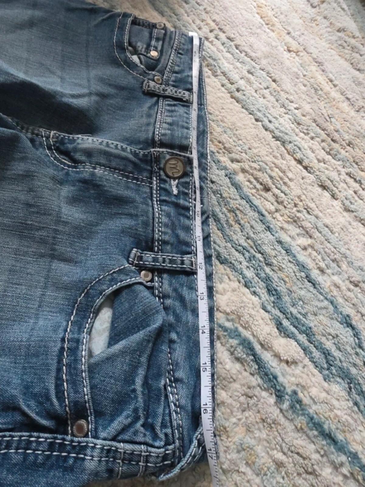 Maurices Tall Mid Rise Bootcut Jeans UK Size 12 Vintage Y2K Tall