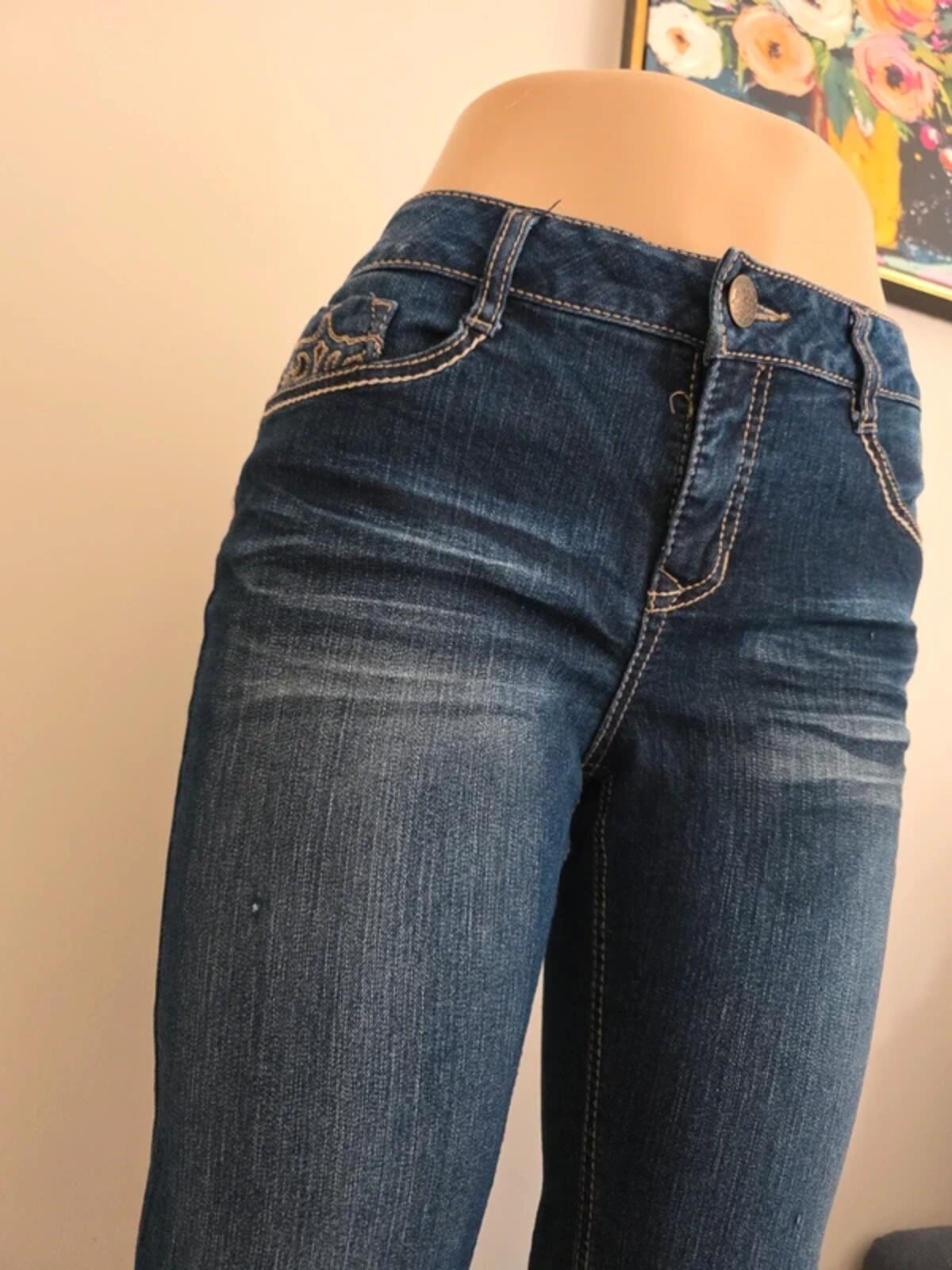 Beau Dawson Vintage Y2K Mid Rise Straight Jeans UK Size 10
