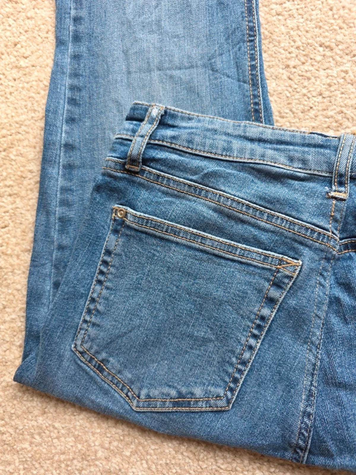 Vintage Y2K R Jeans Low Rise Bootcut Jeans UK Size 8 Petite .