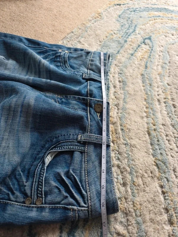 Almost Famous Low Rise Bootcut Vintage Y2K Jeans UK Size 8/10