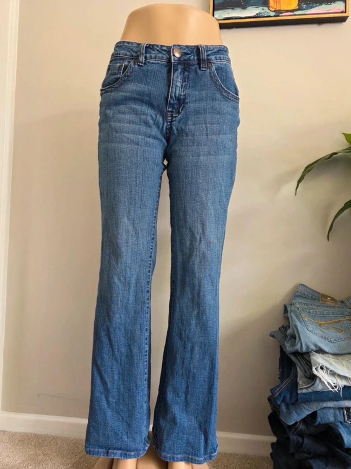 Vintage Y2K Jag Mid Rise Bootcut Jeans UK Size 10