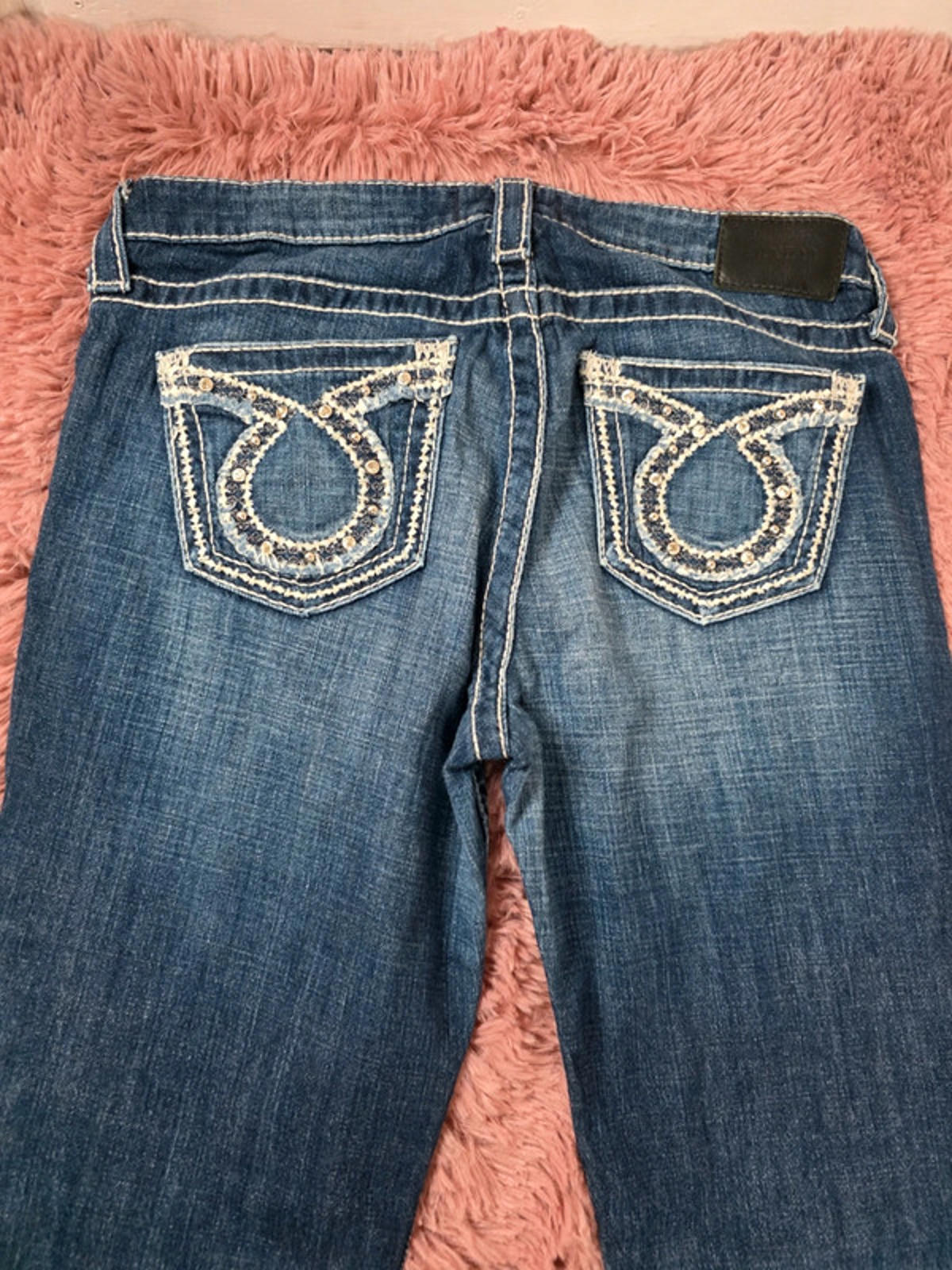 Vintage Y2K Big Star New Hazel Boot Low Rise Bootcut Jeans UK size 12 Petite