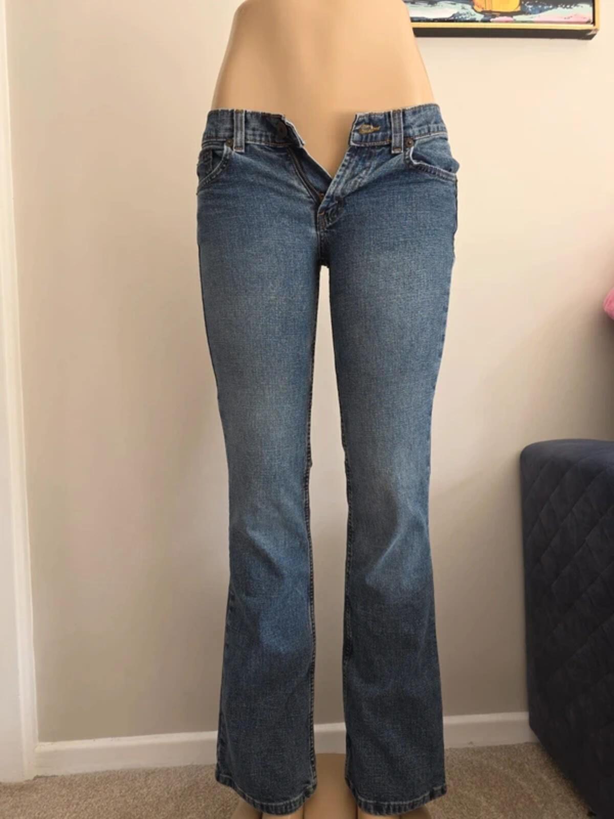 Mossimo Low Rise Bootcut Vintage Y2K Jeans UK Size 4/6