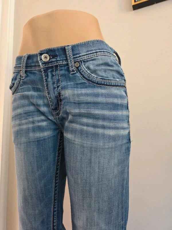 BKE Mid Rise Bootcut Vintage Y2K Jeans UK Size 10 Petite