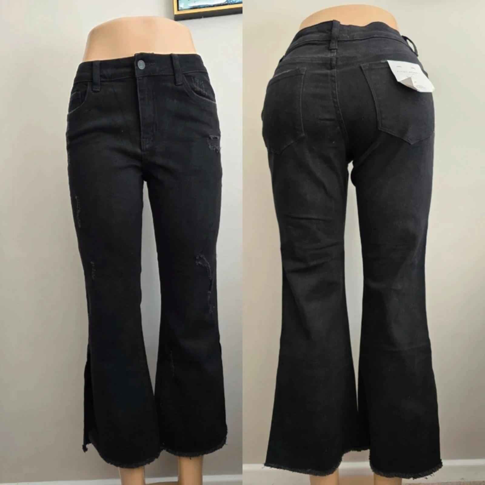 Flying Monkey Mid Rise Flared Vintage Y2K Jeans UK Size 8 Petite