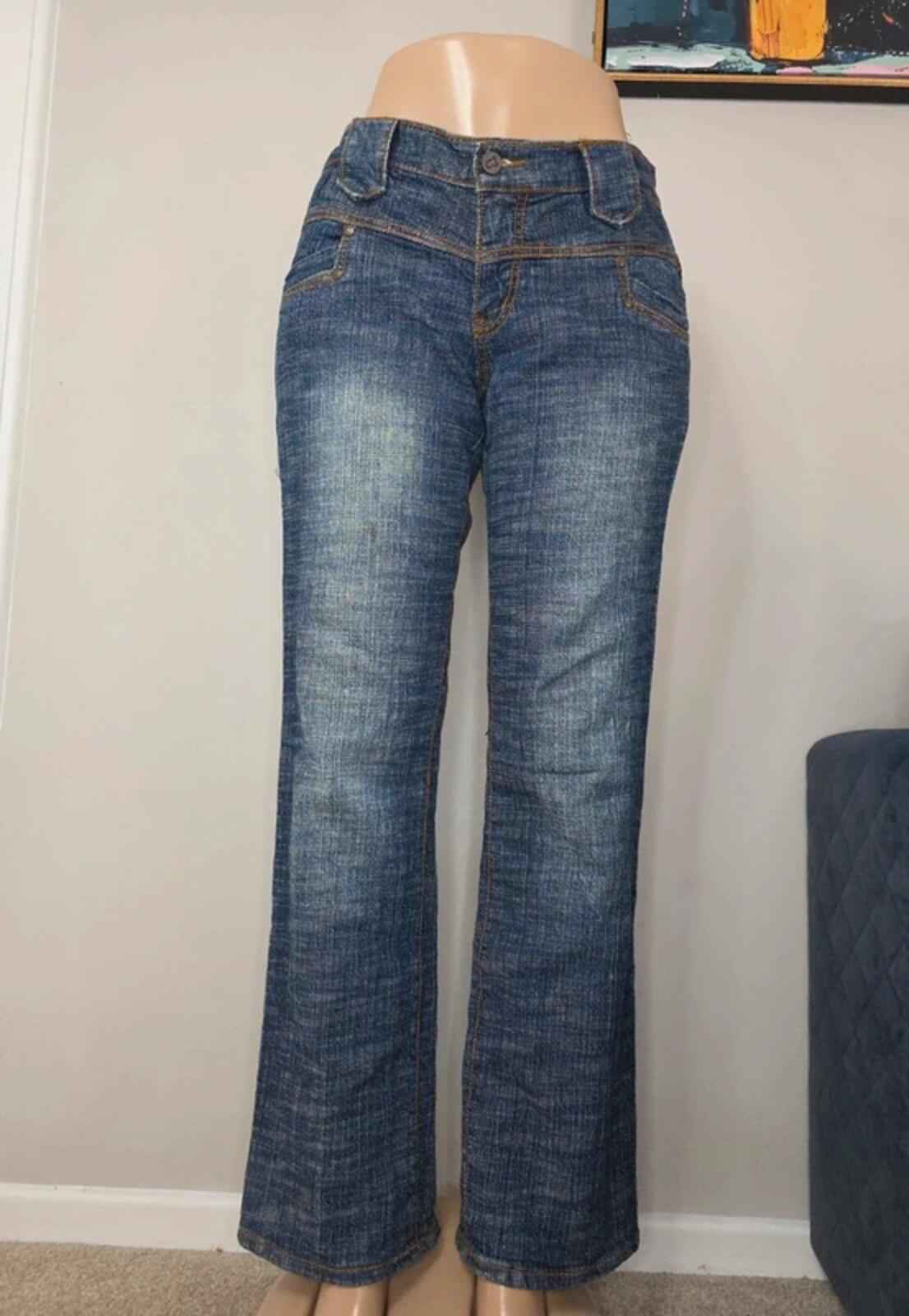 Crest Jeans Mid Rise Bootcut Jeans UK Size 12