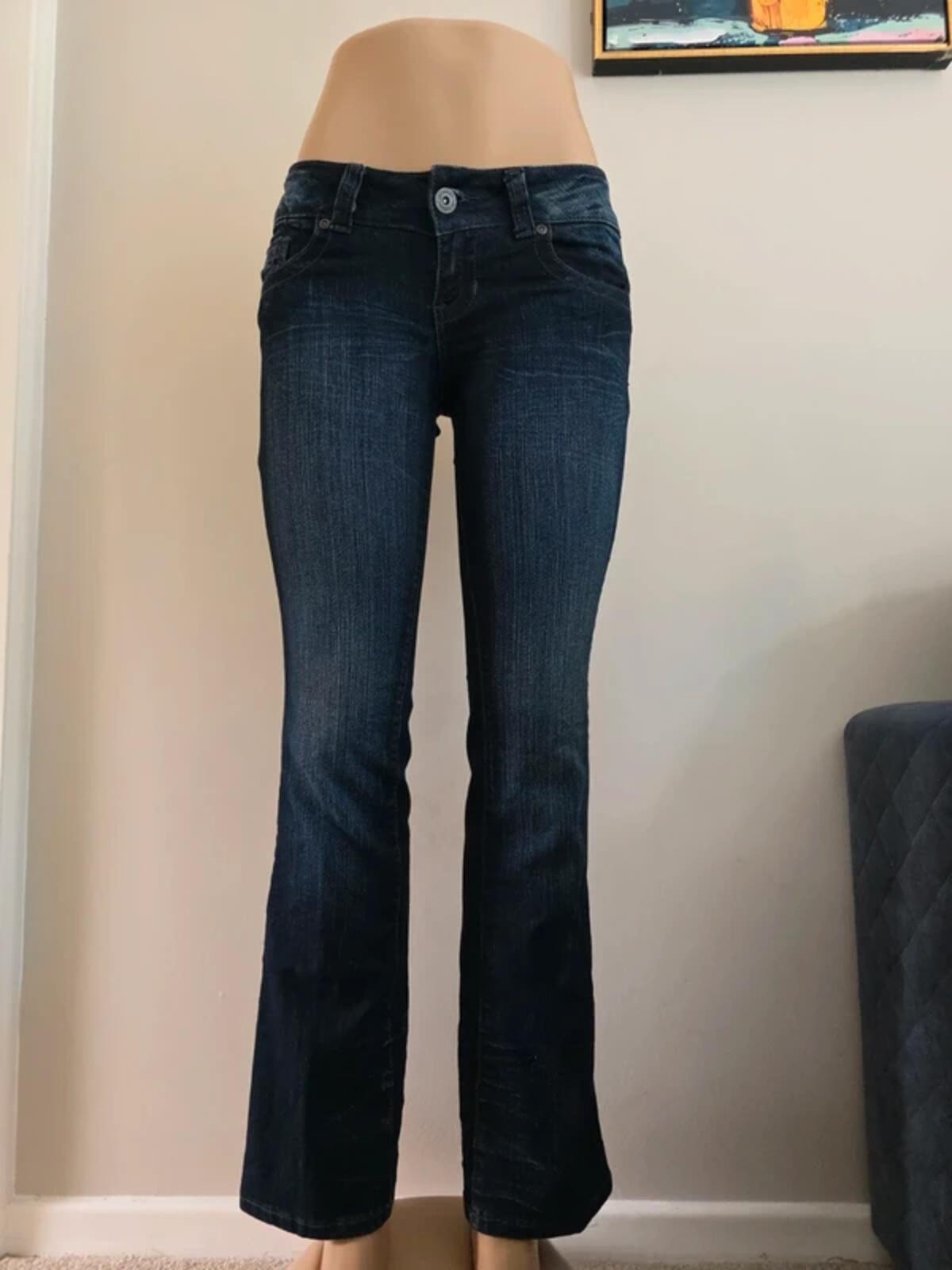 Vintage Y2K Bongo Low Rise Bootcut Jeans UK Size 4