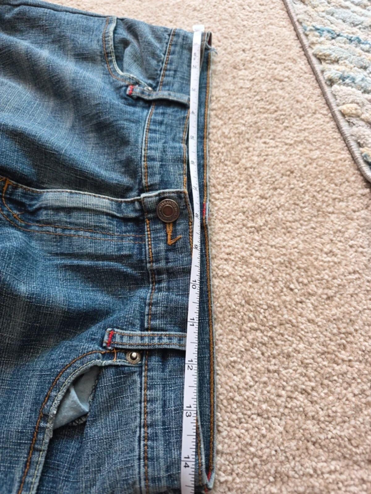 X-Mail Petite Mid Rise Slim Vintage Y2K Jeans UK Size 8