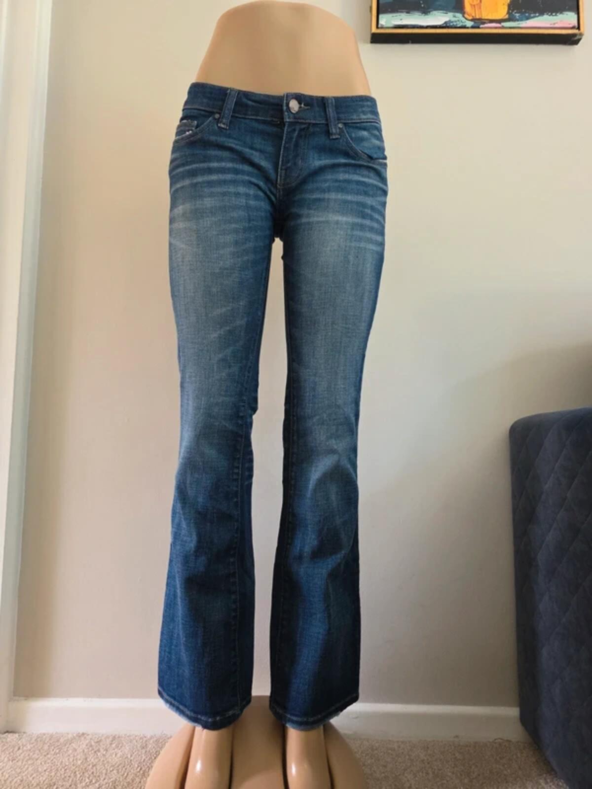 BKE Low Rise Bootcut Vintage Y2K Jeans UK Size 4/6