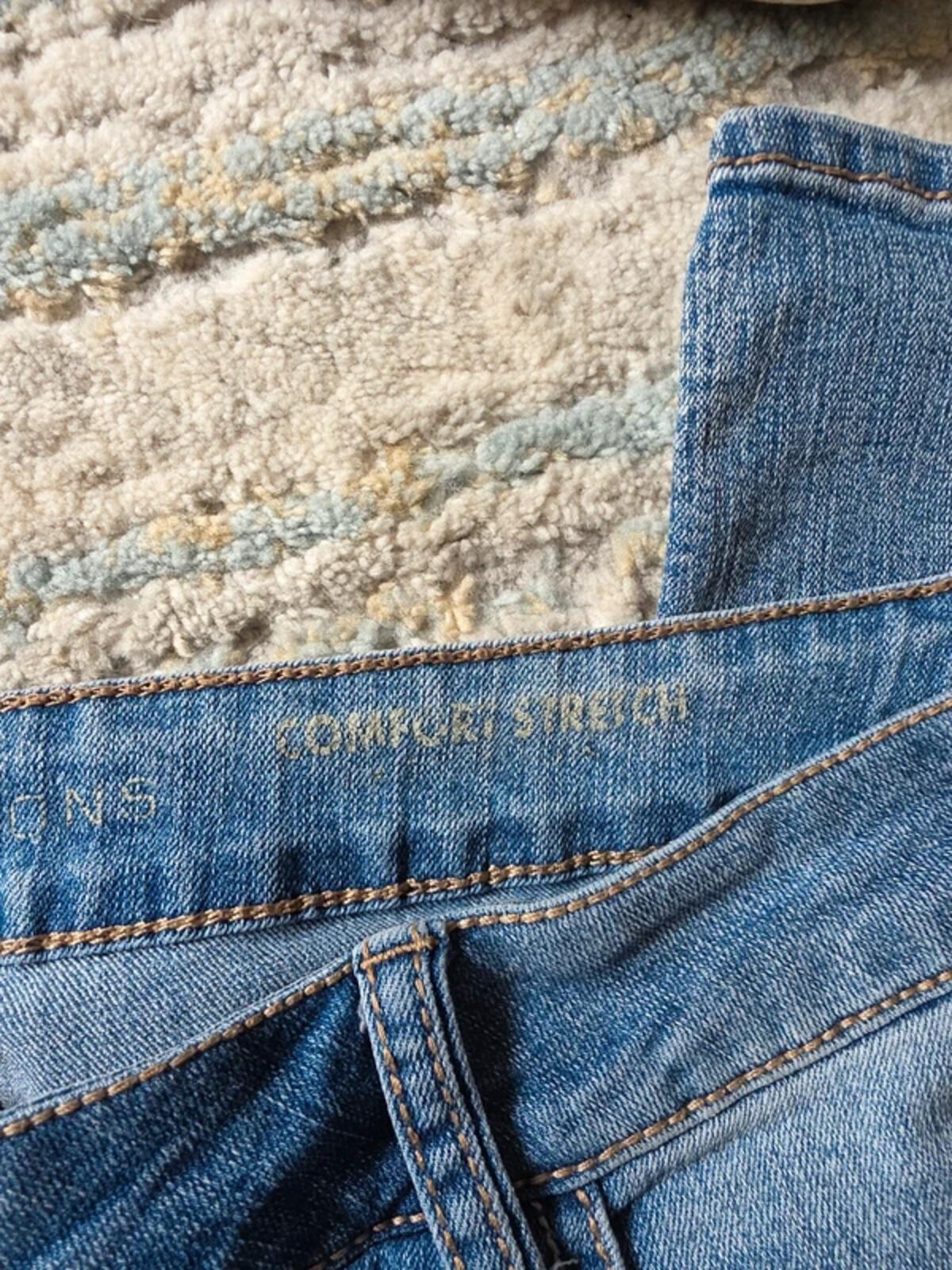 Natural Reflections Vintage Y2K Mid Rise Straight Jeans UK Size 18 Petite