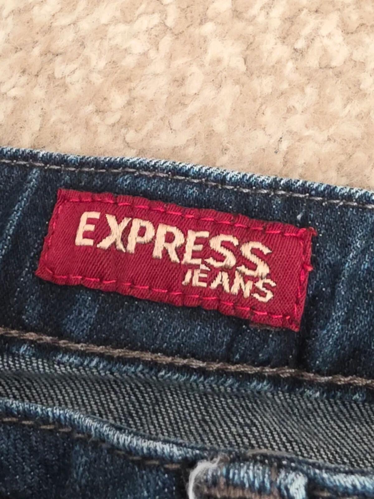 Express Low Rise Bootcut Vintage Y2K Jeans UK Size 8
