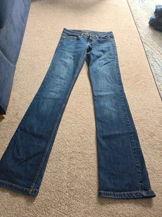 Aeropostale Low Rise Bootcut Vintage Y2K Jeans UK Size 4