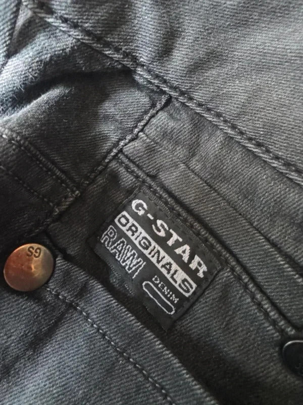 G-Star Low Rise Slim Vintage Y2K Jeans UK Size 6/8