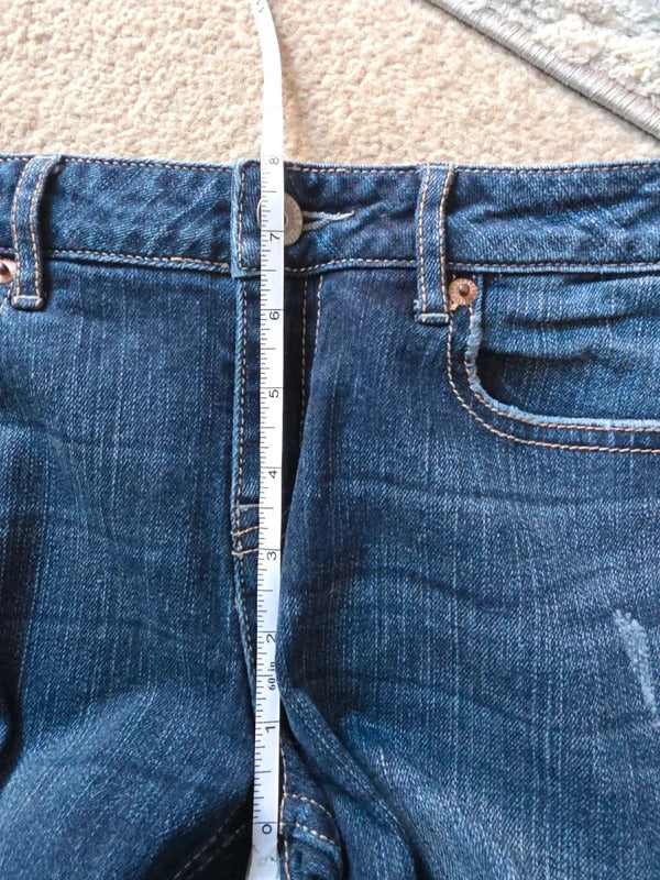 Aeropostale Low Rise Straight Vintage Y2K Jeans UK Size 8