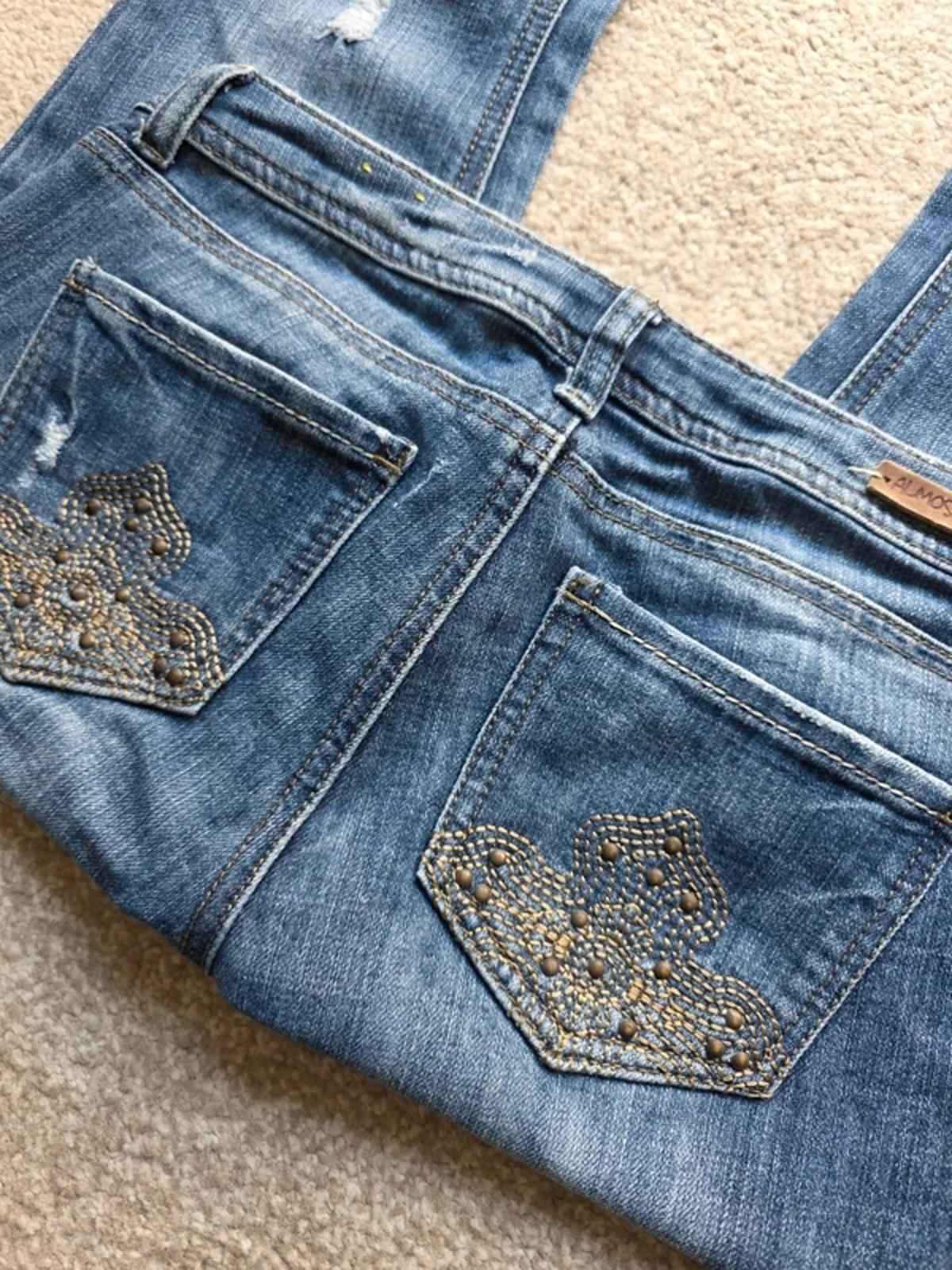 Y2k Almost Famous bootcut jeans size 8