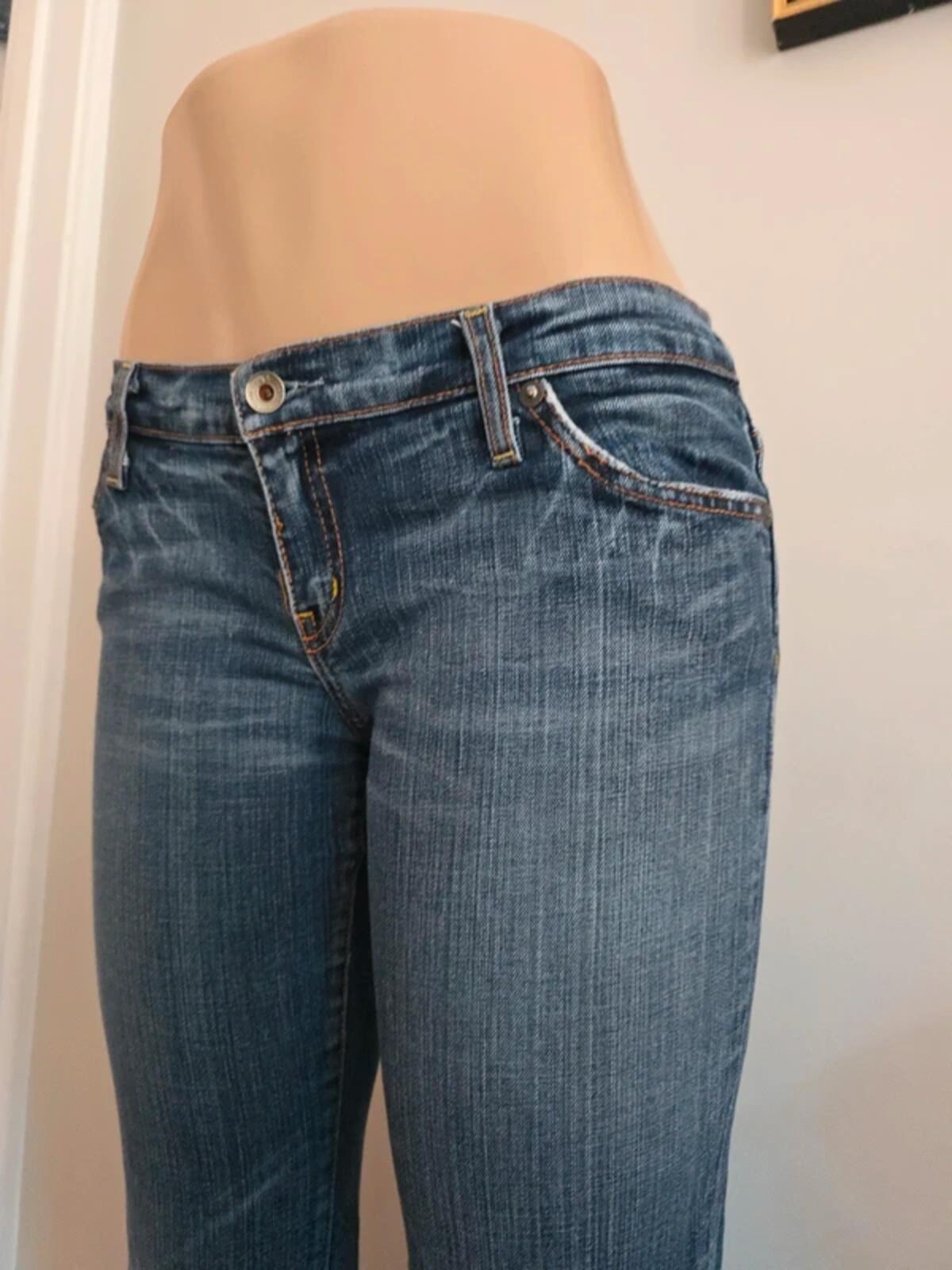 X2 Low Rise Bootcut Vintage Y2K Jeans UK Size 6/8