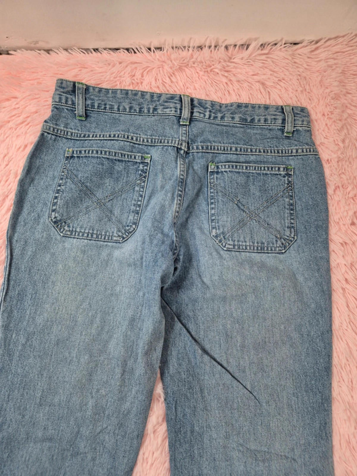 Vintage Y2K Old Navy Mid Rise Bootcut Jeans UK Size 12
