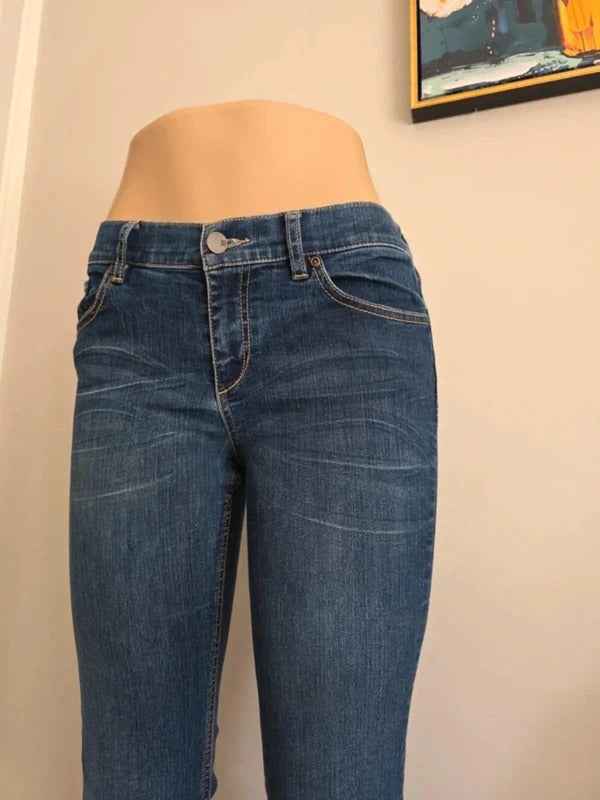 NY&C Vintage Y2K Mid Rise Bootcut Jeans UK Size 10 Petite