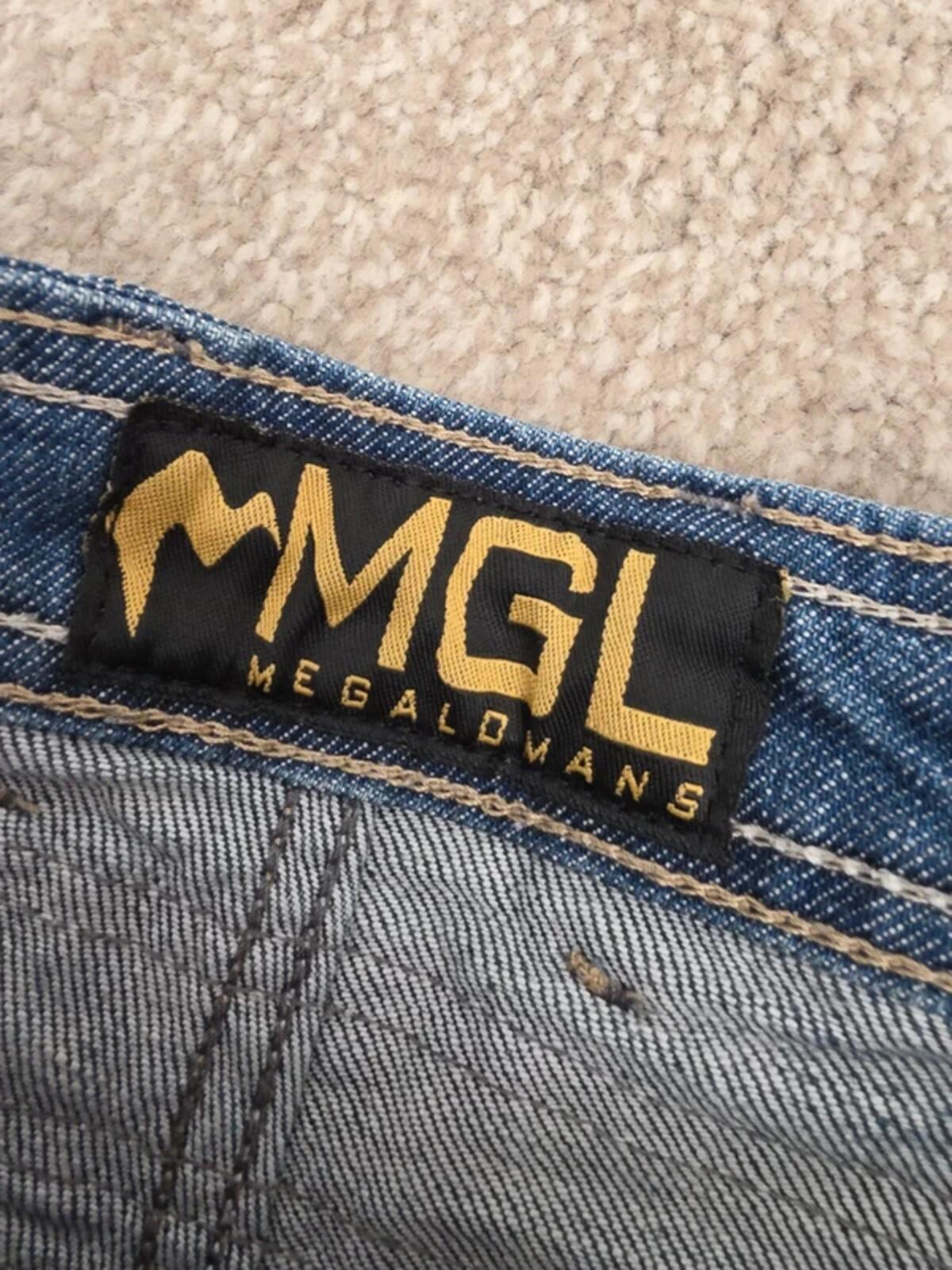 MGL Low Rise Straight Vintage Y2K Jeans UK Size 6