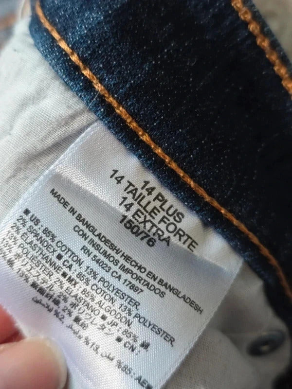 Old Navy Mid Rise Bootcut Jeans UK Size 10 Petite