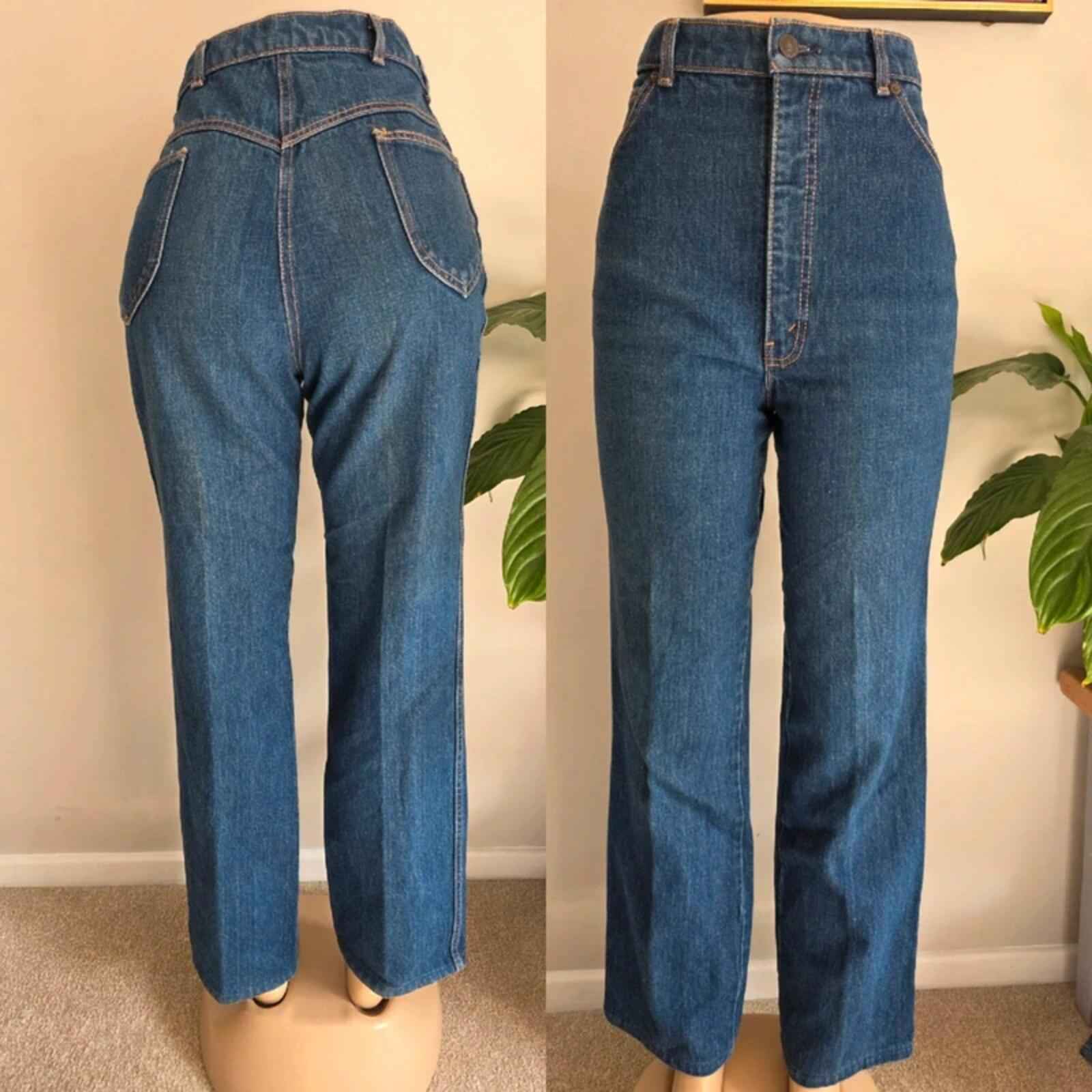 Vintage Y2K Hunt Club High Rise Wide Leg Jeans UK Size 10