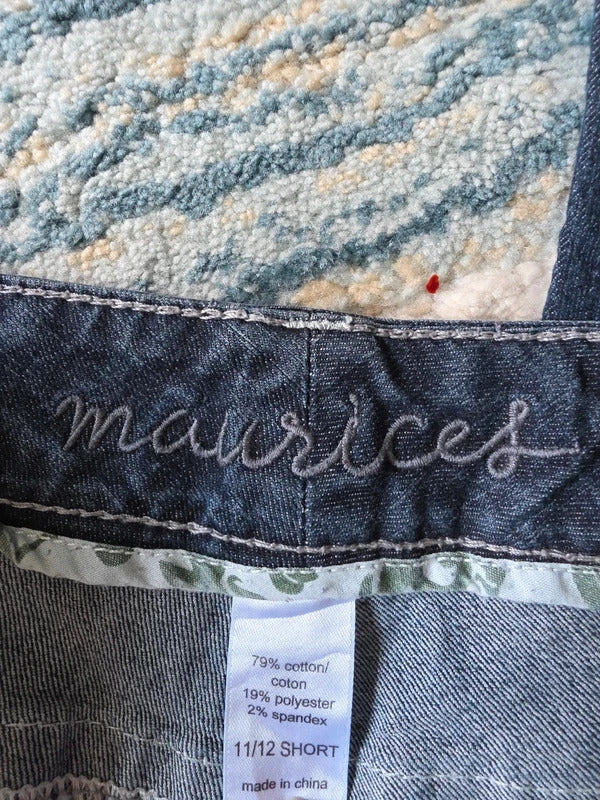 Maurices Mid Rise Bootcut Vintage Y2K Jeans UK Size 12/14 Petite