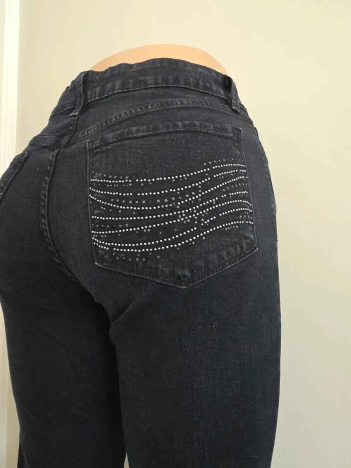 NYDJ Mid Rise Bootcut Vintage Y2K Jeans UK Size 8