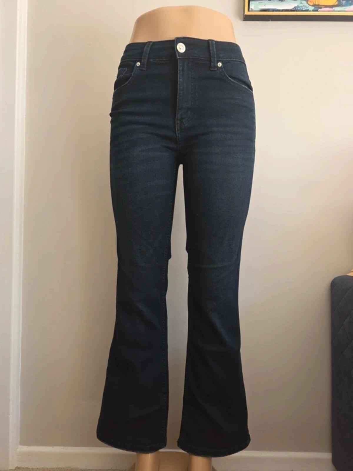 M&S Mid Rise Bootcut Vintage Y2K Jeans UK Size 8/10