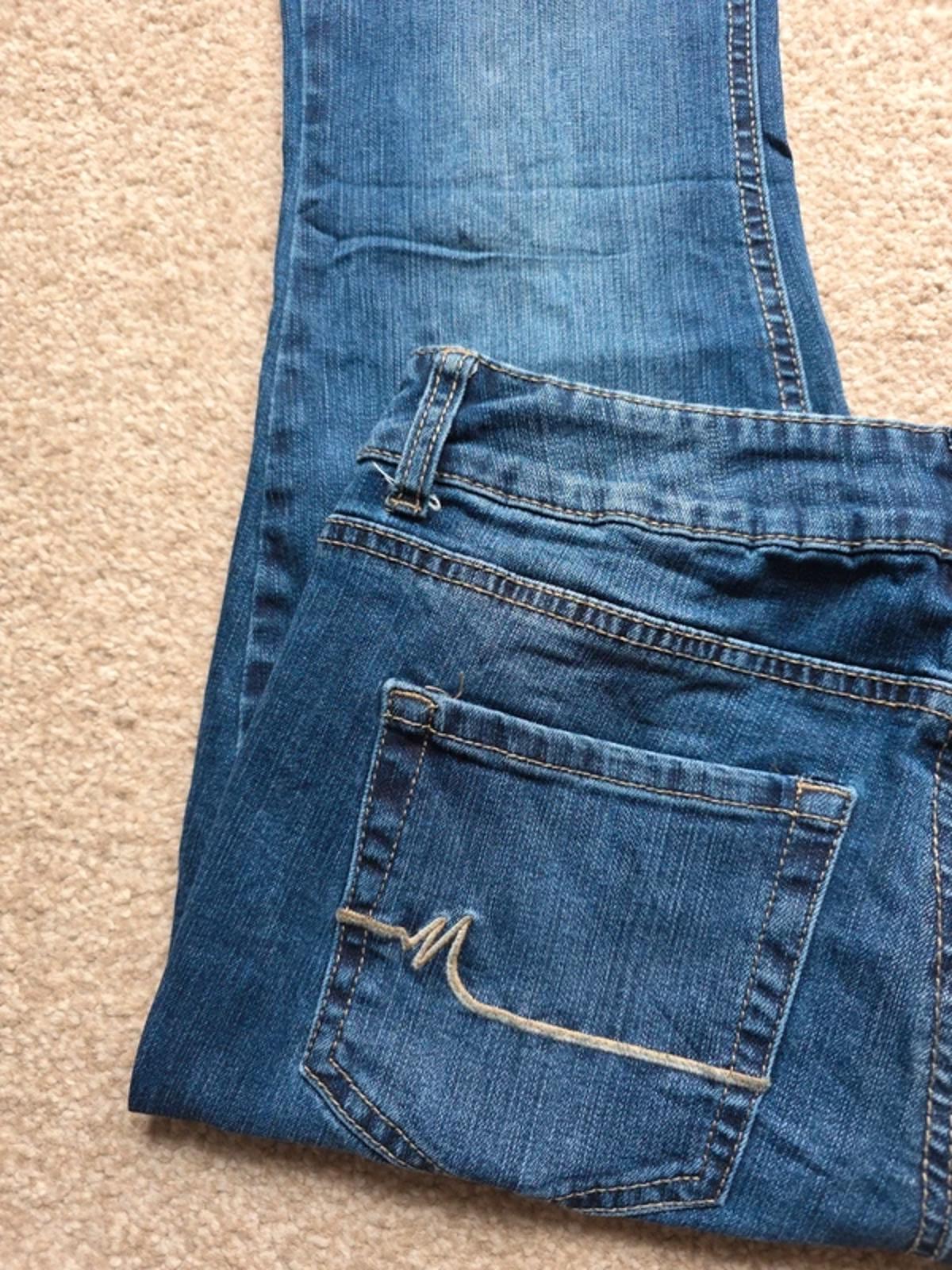 Vintage Y2K M Jeans by Maurices Mid Rise Bootcut Jeans UK Size 10