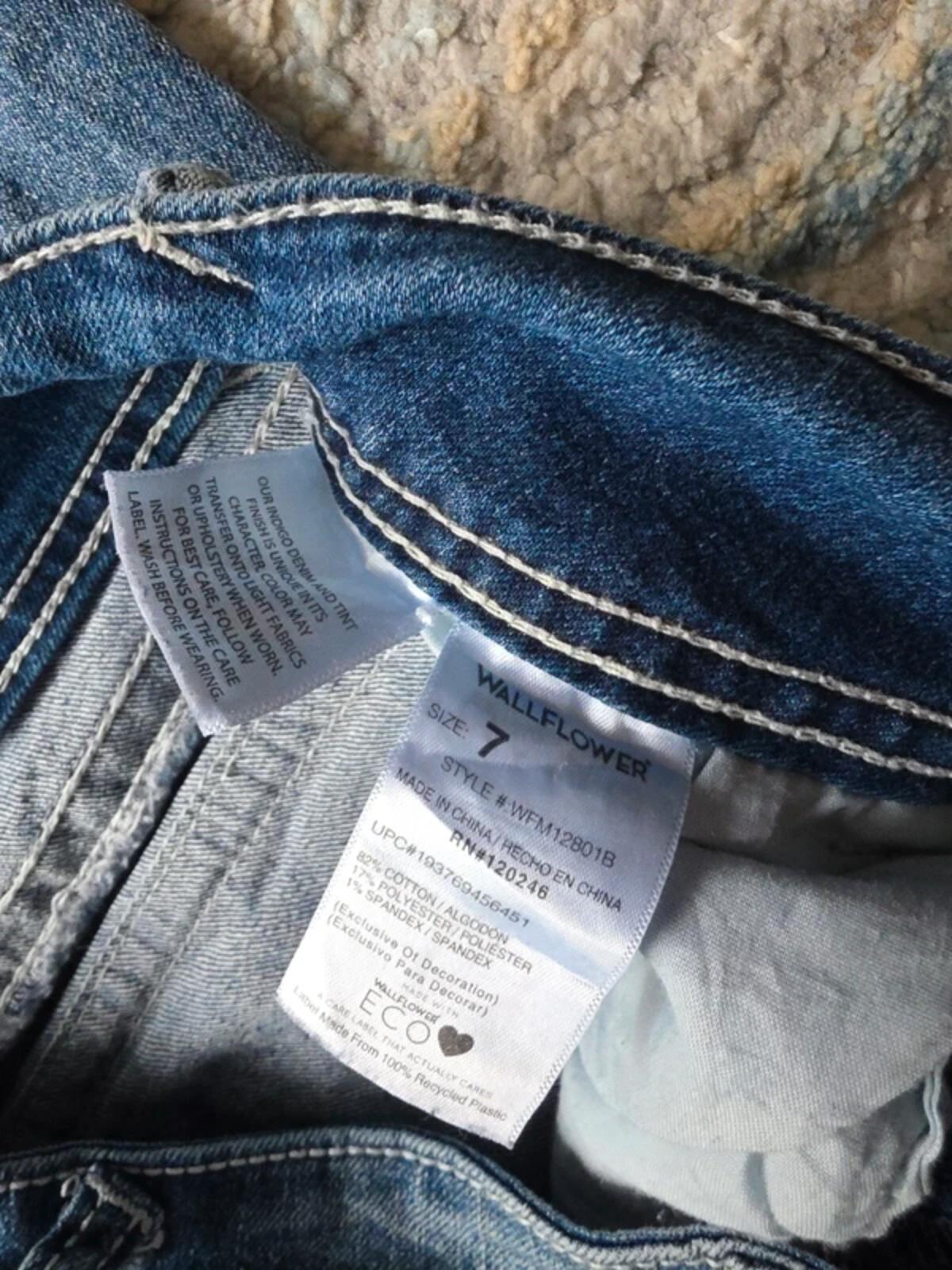 Wallflower Mid Rise Bootcut Vintage Y2K Jeans UK Size 10 Petite