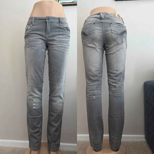 T Five Low Rise Slim Vintage Y2K Jeans UK Size 10