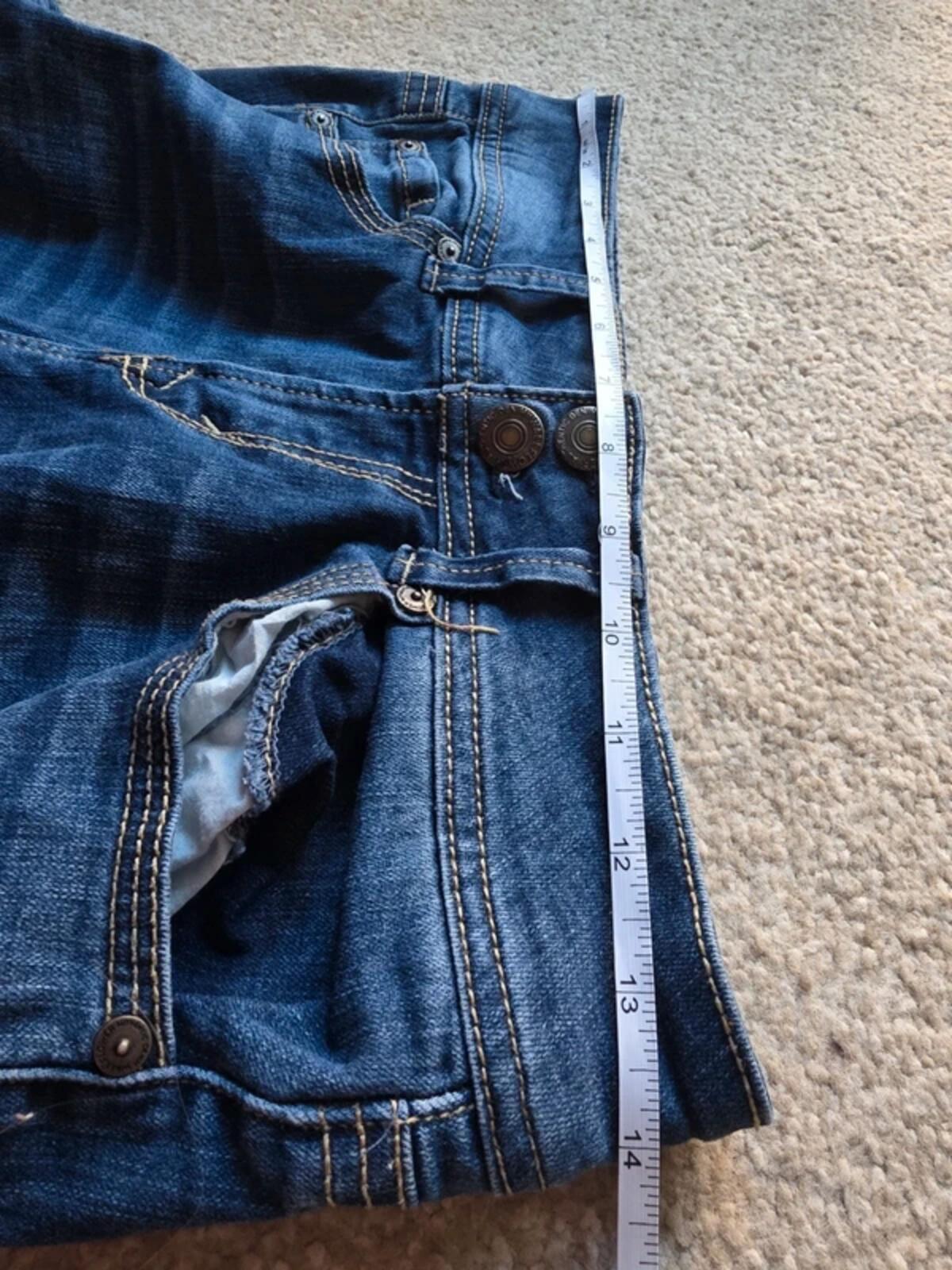 Vintage Y2K WallFlower Low Rise Bootcut Jeans UK Size 8 Tall
