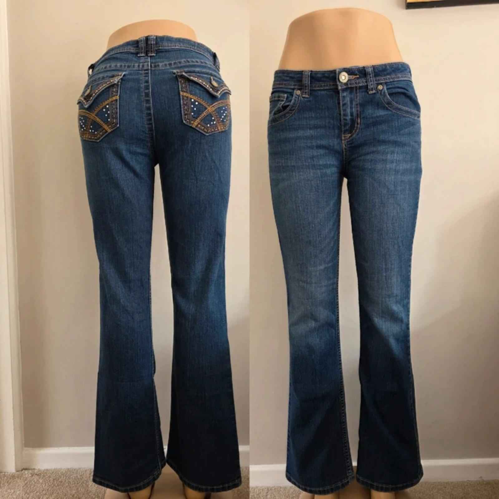 APT.9 Mid Rise Bootcut Jeans UK Size 10