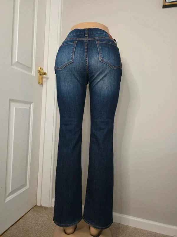 Dear John Mid Rise Bootcut Vintage Y2K Jeans UK Size 8