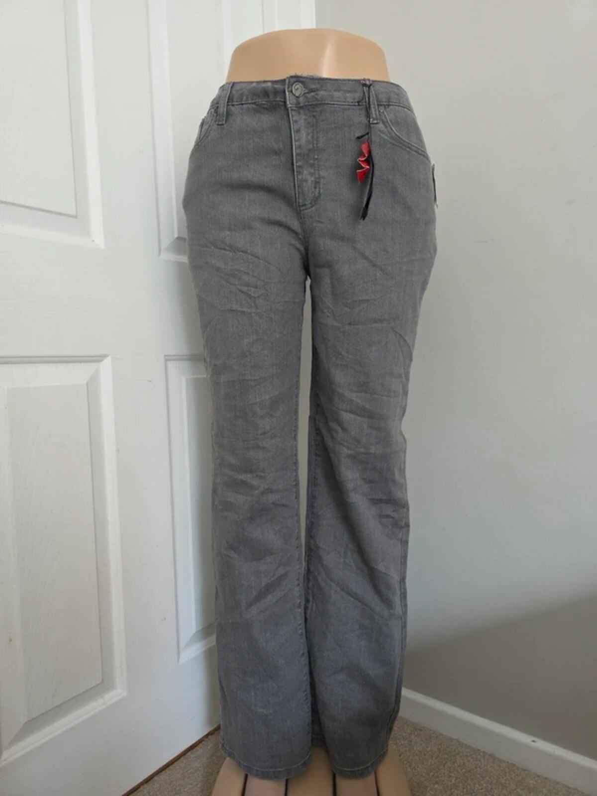 Earl Jean Mid Rise Relaxed Straight Vintage Y2K Jeans UK Size 14