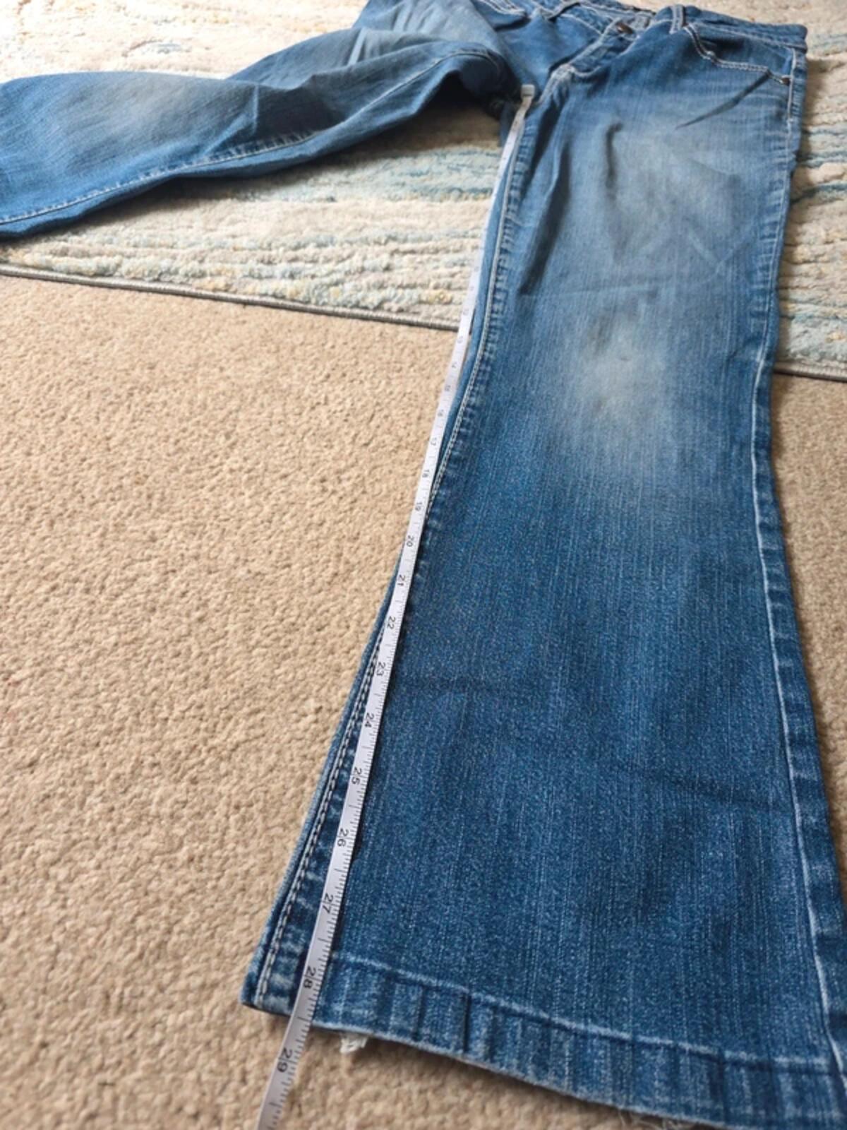 Luxe Mid Rise Bootcut Vintage Y2K Jeans UK Size 8 Petite