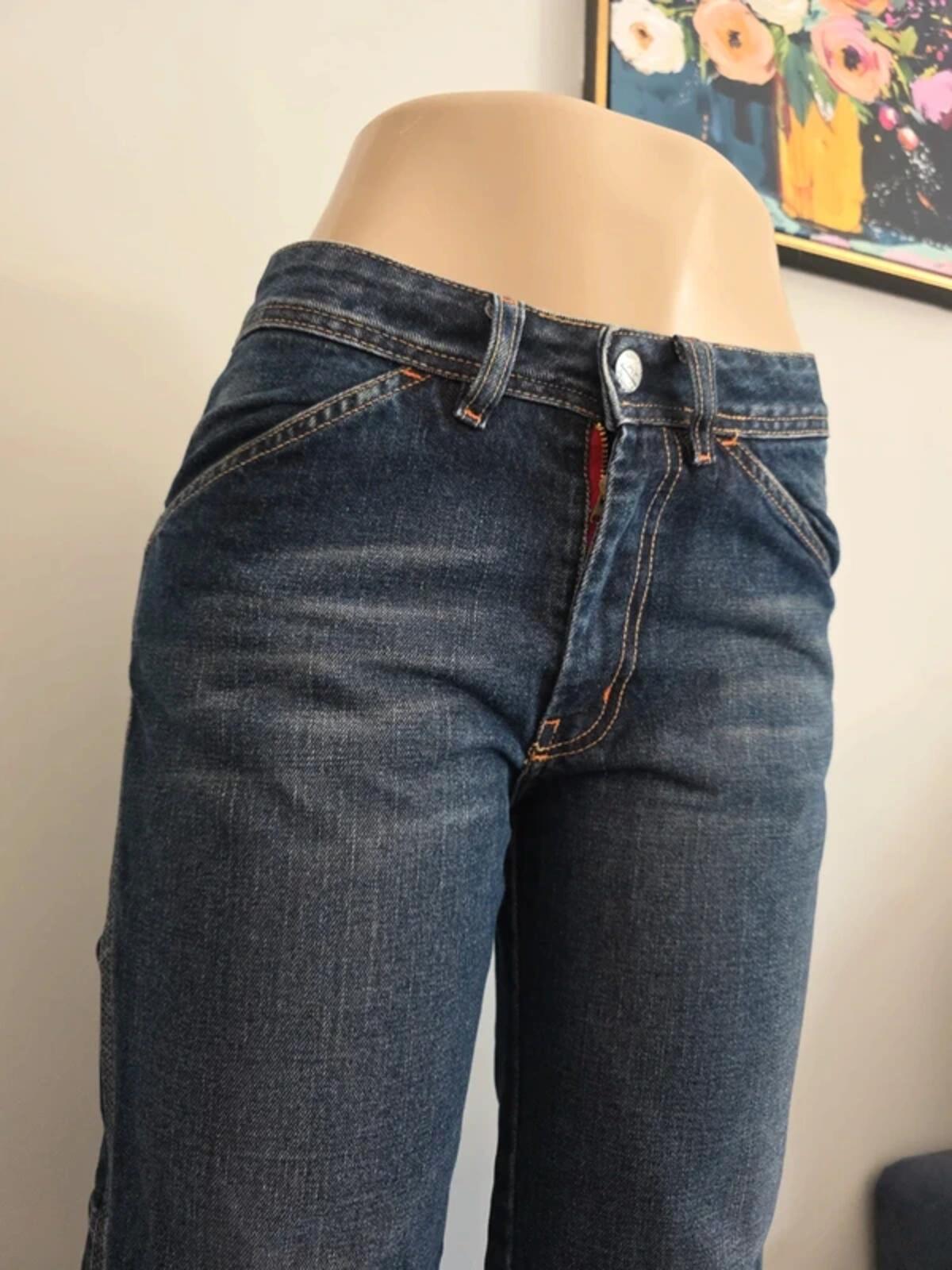 Diesel Mid Rise Baggy Vintage Y2K Jeans UK Size 8