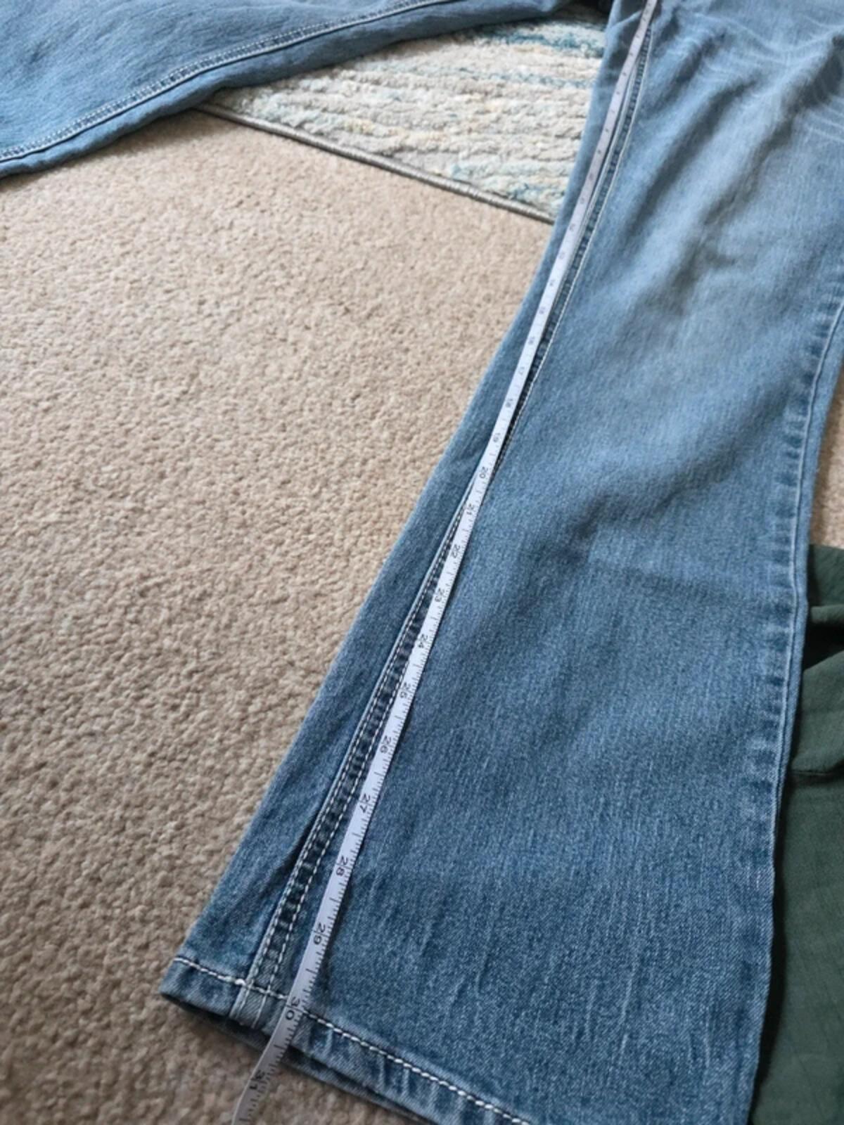 Cg Cg Mid Rise Bootcut Jeans UK Size 8/10 Petite
