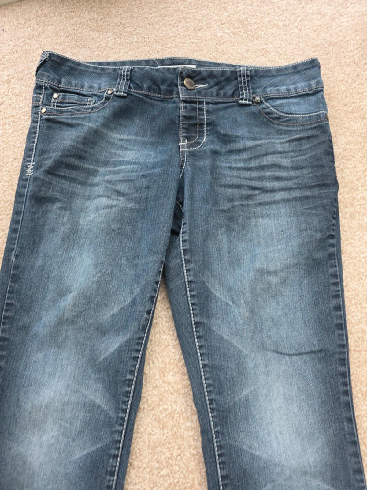Vintage Y2K Maurices Low Rise Skinny Jeggings UK Size 16