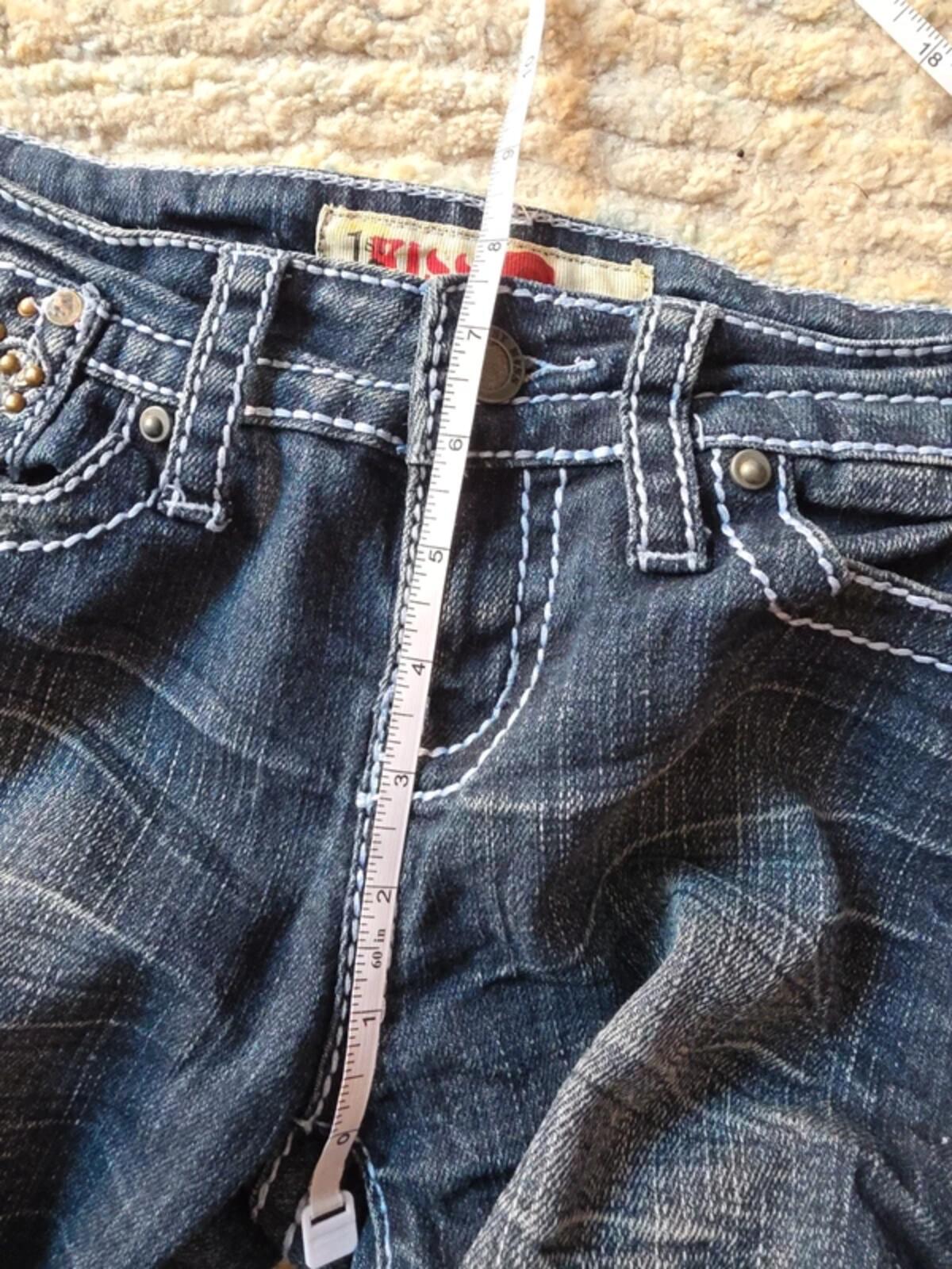 First Kiss Low Rise Skinny Vintage Y2K Jeans UK Size 4/6